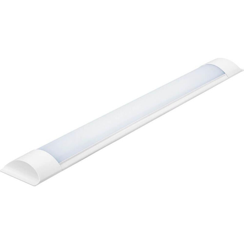 Seo 40 Watt 120 cm Çift Sıra Ledli Yatay Led Bant Armatür Beyaz Işık(6500K) - 10 Adet