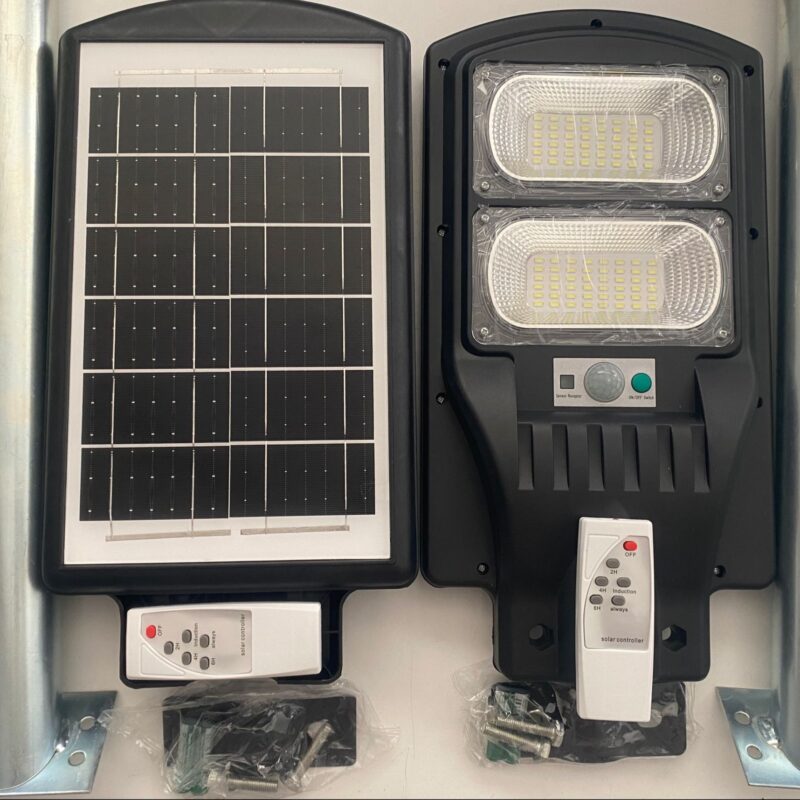 2 Adet 100w Güneş Enerjili Sokak Armatürü