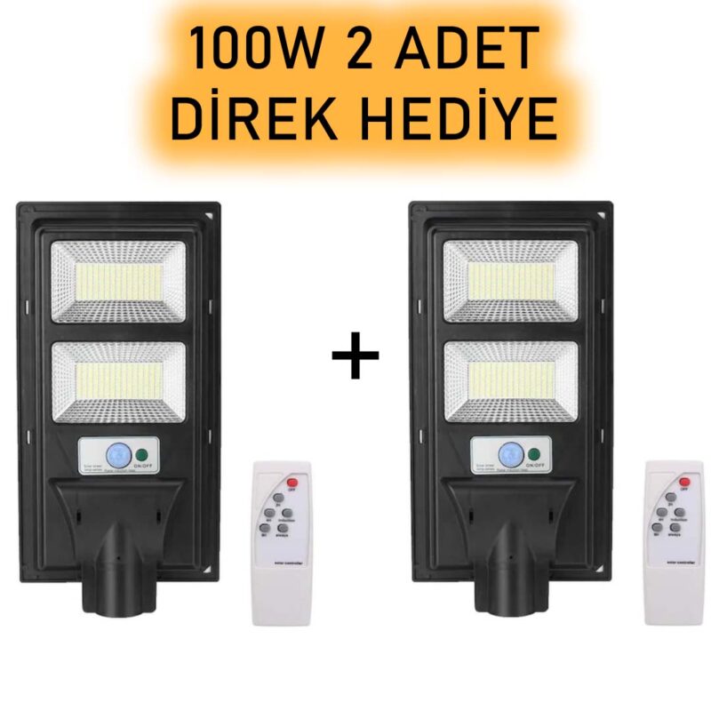 100w 2 ADET  DİREK HEDİYE