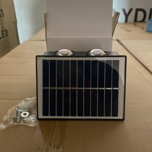 BEYAZ – 2 Adet 4 MERCEKLİ Güneş Enerjili APLİK