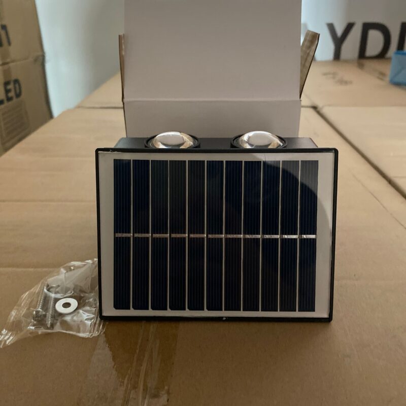 BEYAZ – 2 Adet 4 MERCEKLİ Güneş Enerjili APLİK