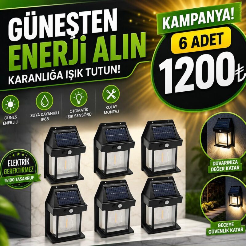 6 Adet Duvar Apliği