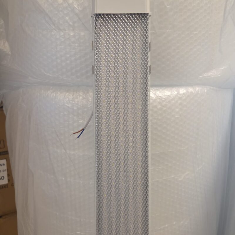 10 Adet 120 cm Kristal Bant Armatür 5 Sıra Ledli 120 Watt - Beyaz Işık